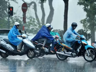 Trong vài ngày tới trời mát mẻ, thường xuất hiện mưa dông vào chiều tối. Ảnh: Internet