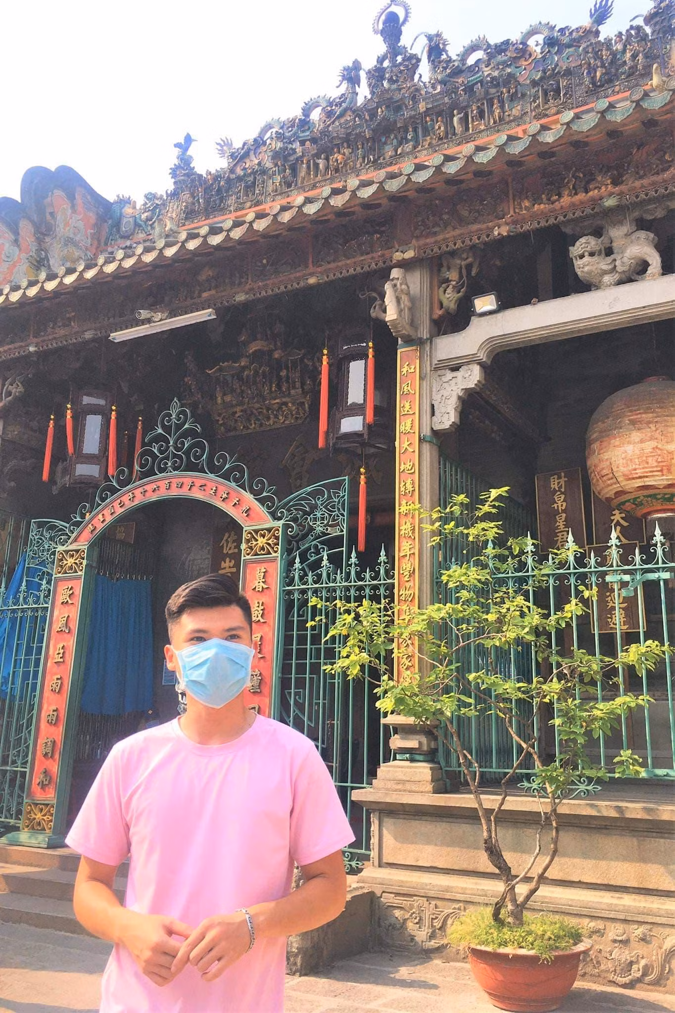 Thiên Phát hi vọng, tình hình dịch tại TP.HCM sẽ nhanh chóng được kiểm soát. Ảnh: NVCC Thiên Phát hi vọng, tình hình dịch tại TP.HCM sẽ nhanh chóng được kiểm soát. Ảnh: NVCC