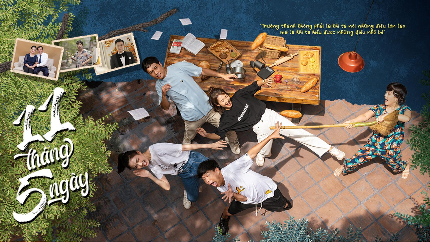 Poster chính thức của bộ phim, dự báo sẽ khiến khán giả &quot;đứng ngồi không yên&quot; vì những biến cố của dàn diễn viên chính. Ảnh: VTV.