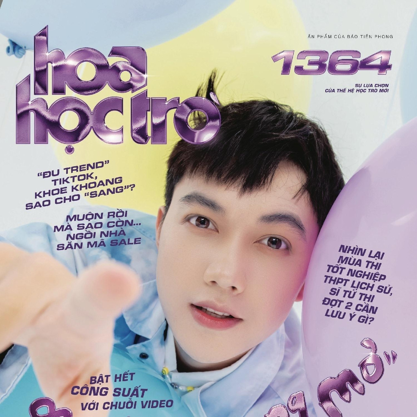 JSOL cũng là một gương mặt khá quen thuộc với bìa báo Hoa Học Trò.