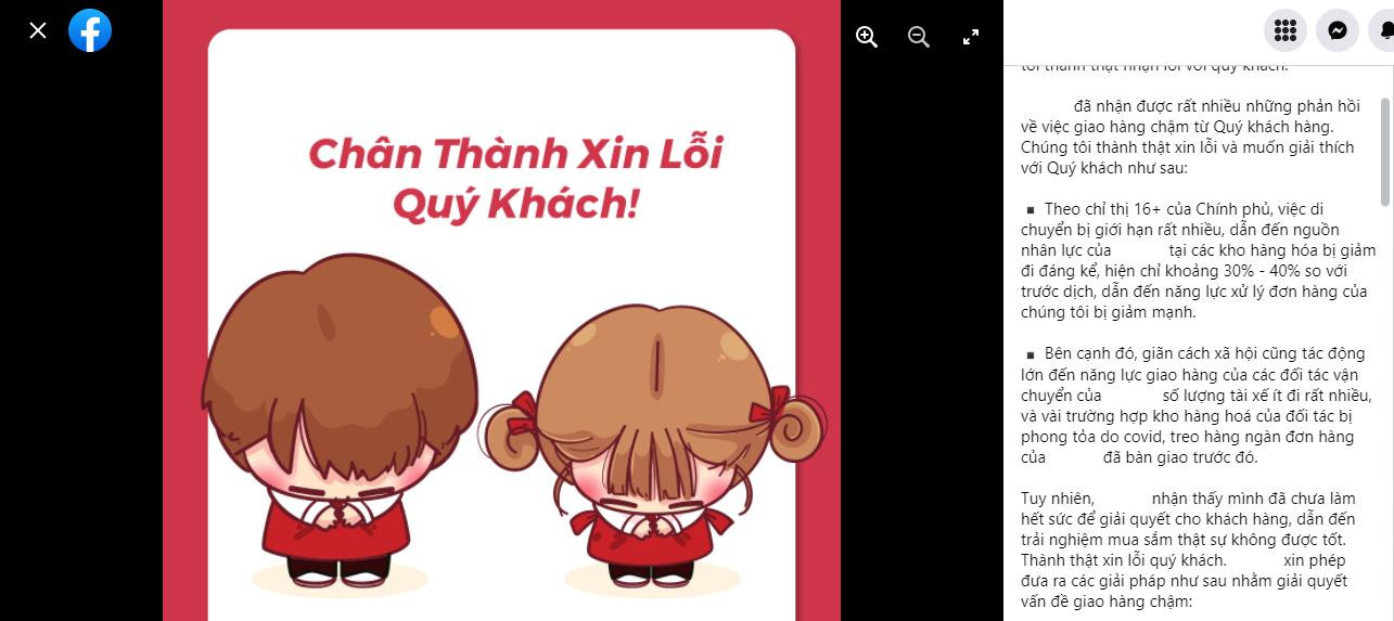 Nhiều đơn vị đã gửi lời xin lỗi đến khách hàng vì không thể giao sách đúng hẹn. Nhiều đơn vị đã gửi lời xin lỗi đến khách hàng vì không thể giao sách đúng hẹn.