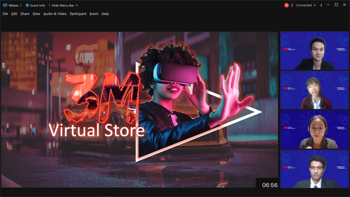 Với ý tưởng về một cửa hàng thực tế ảo (virtual store), đại diện đến từ Việt Nam đã giành ngôi Á quân trong cuộc thi vừa rồi. Với ý tưởng về một cửa hàng thực tế ảo (virtual store), đại diện đến từ Việt Nam đã giành ngôi Á quân trong cuộc thi vừa rồi.