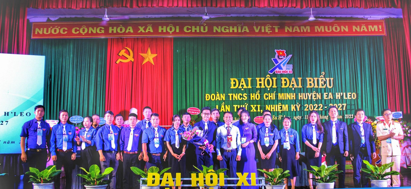 Ra mắt Ban Chấp hành khóa mới Huyện Đoàn Ea H'leo