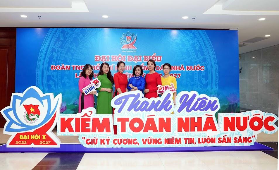 Các đại biểu tham gia Đại hội Đoàn Thanh niên Kiểm toán Nhà nước