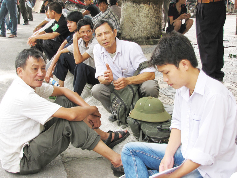 Và tự tin vào năng lực của các sĩ tử