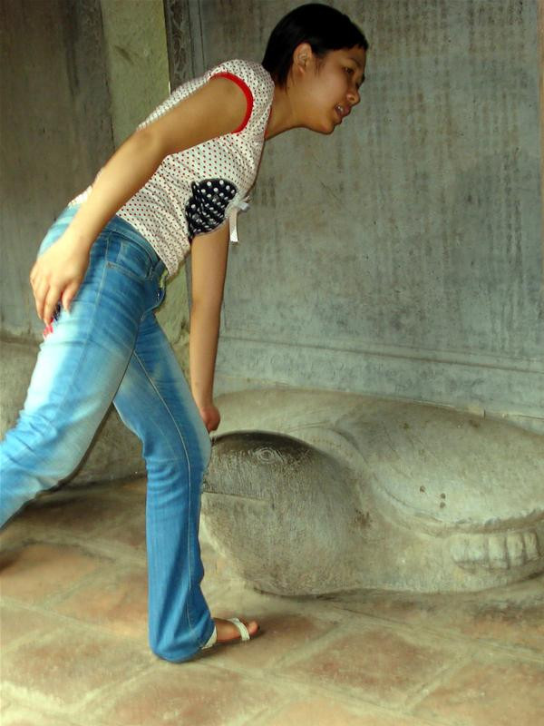 Chắc ngày mai mình sẽ thi tốt đây. Ảnh : Mạnh - Sơn