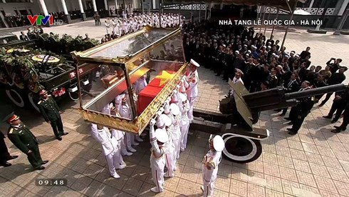 Lễ truy điệu và di quan nguyên Tổng Bí thư Đỗ Mười ảnh 64
