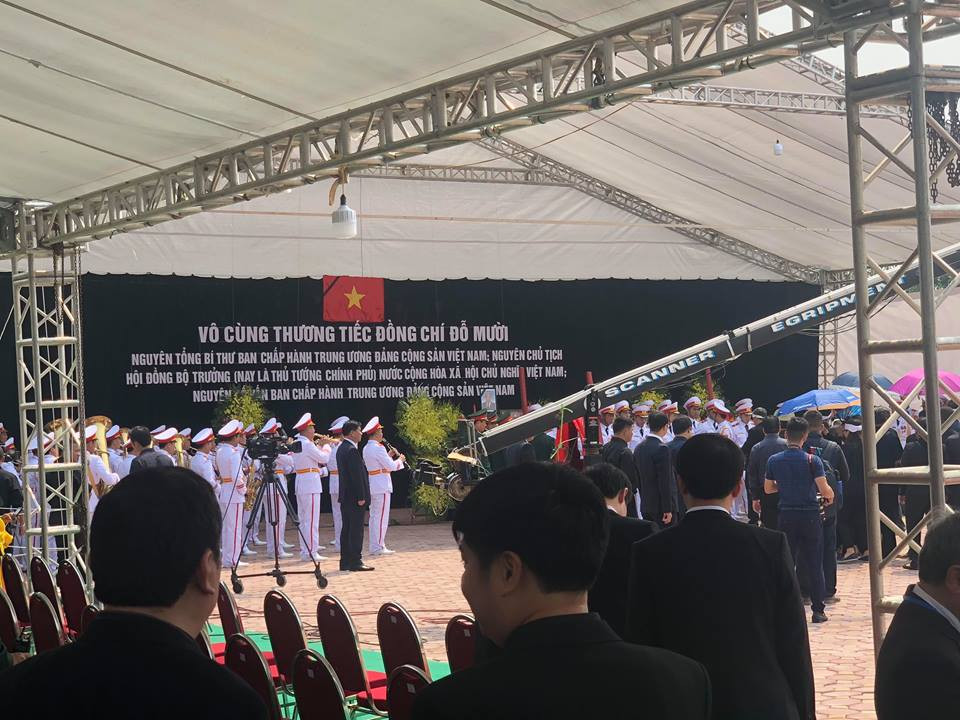 Lễ an táng nguyên Tổng Bí thư Đỗ Mười tại quê nhà ảnh 15