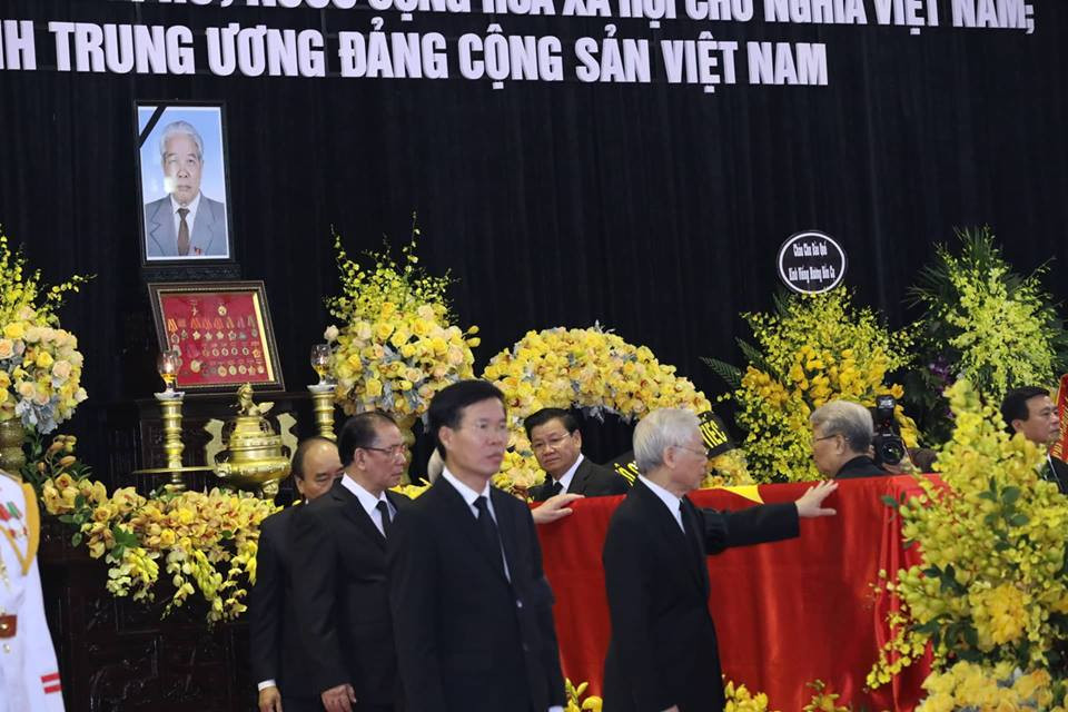 Lễ truy điệu và di quan nguyên Tổng Bí thư Đỗ Mười ảnh 71