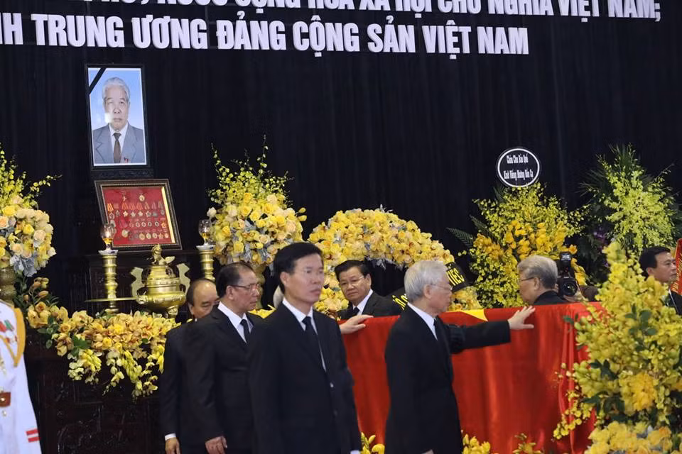 Lễ truy điệu và di quan nguyên Tổng Bí thư Đỗ Mười ảnh 71