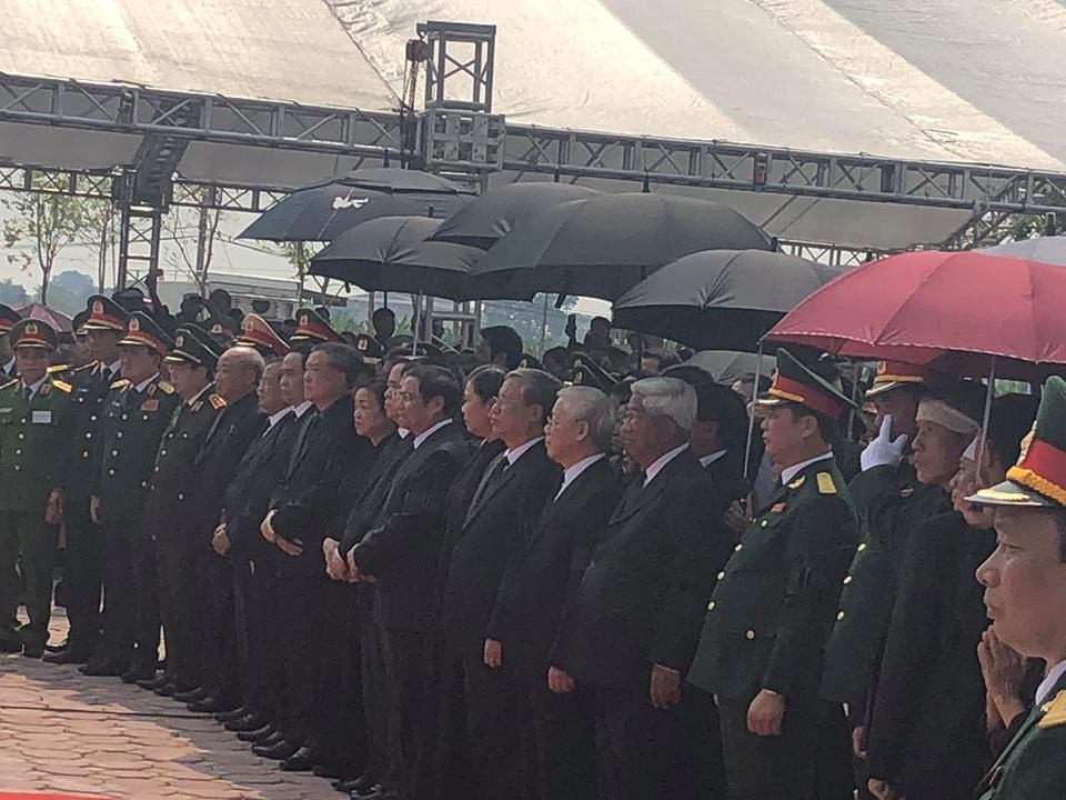 Lễ an táng nguyên Tổng Bí thư Đỗ Mười tại quê nhà ảnh 9