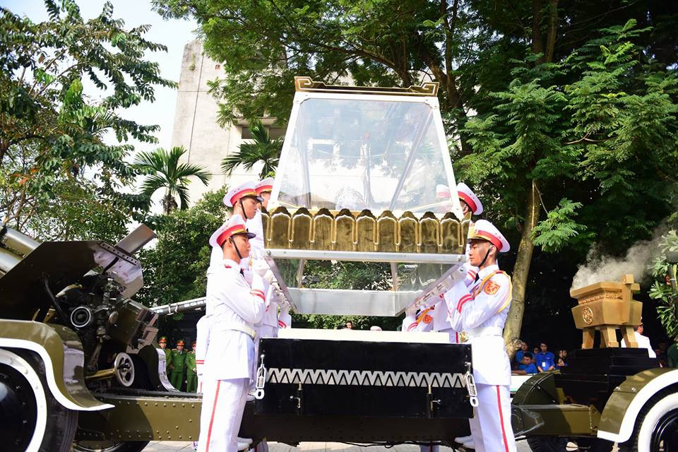 Lễ truy điệu và di quan nguyên Tổng Bí thư Đỗ Mười ảnh 92