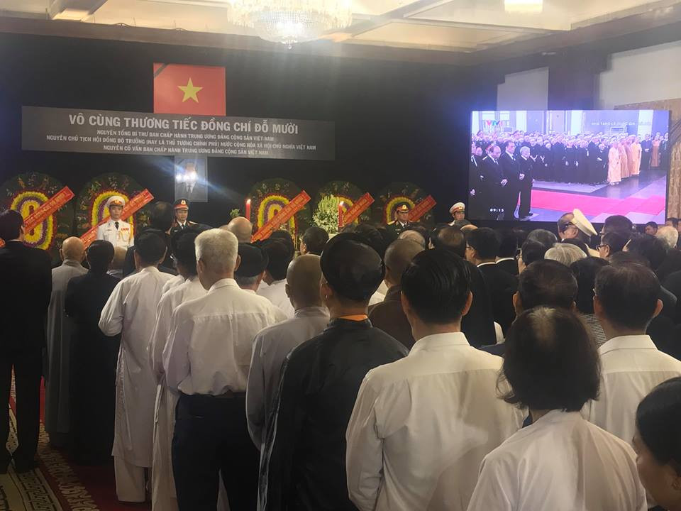 Lễ truy điệu và di quan nguyên Tổng Bí thư Đỗ Mười ảnh 80