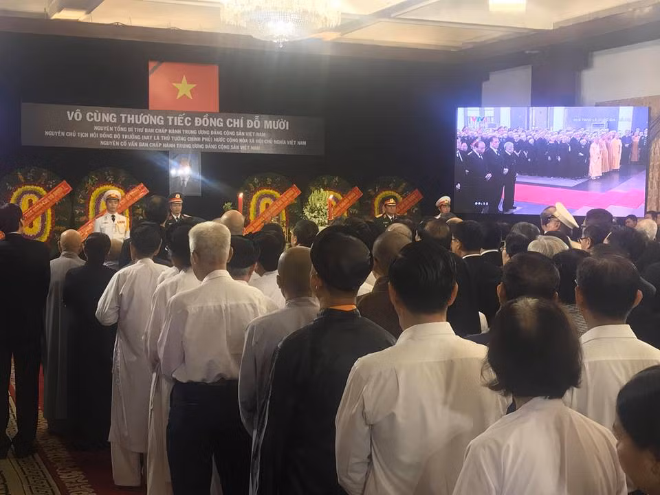 Lễ truy điệu và di quan nguyên Tổng Bí thư Đỗ Mười ảnh 80