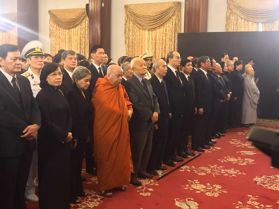 Lễ truy điệu và di quan nguyên Tổng Bí thư Đỗ Mười ảnh 75