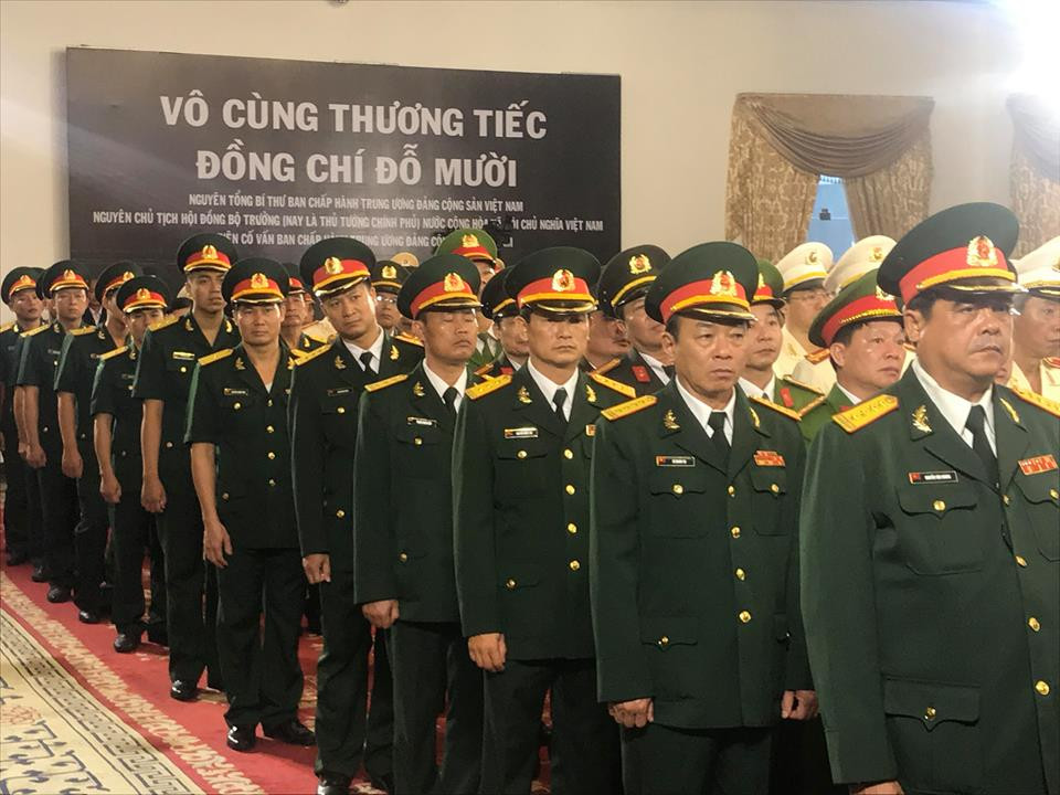 Lễ truy điệu và di quan nguyên Tổng Bí thư Đỗ Mười ảnh 78