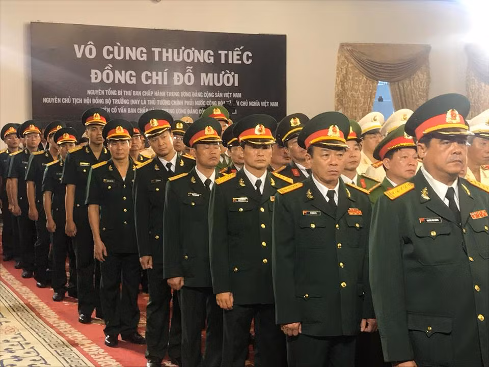 Lễ truy điệu và di quan nguyên Tổng Bí thư Đỗ Mười ảnh 78