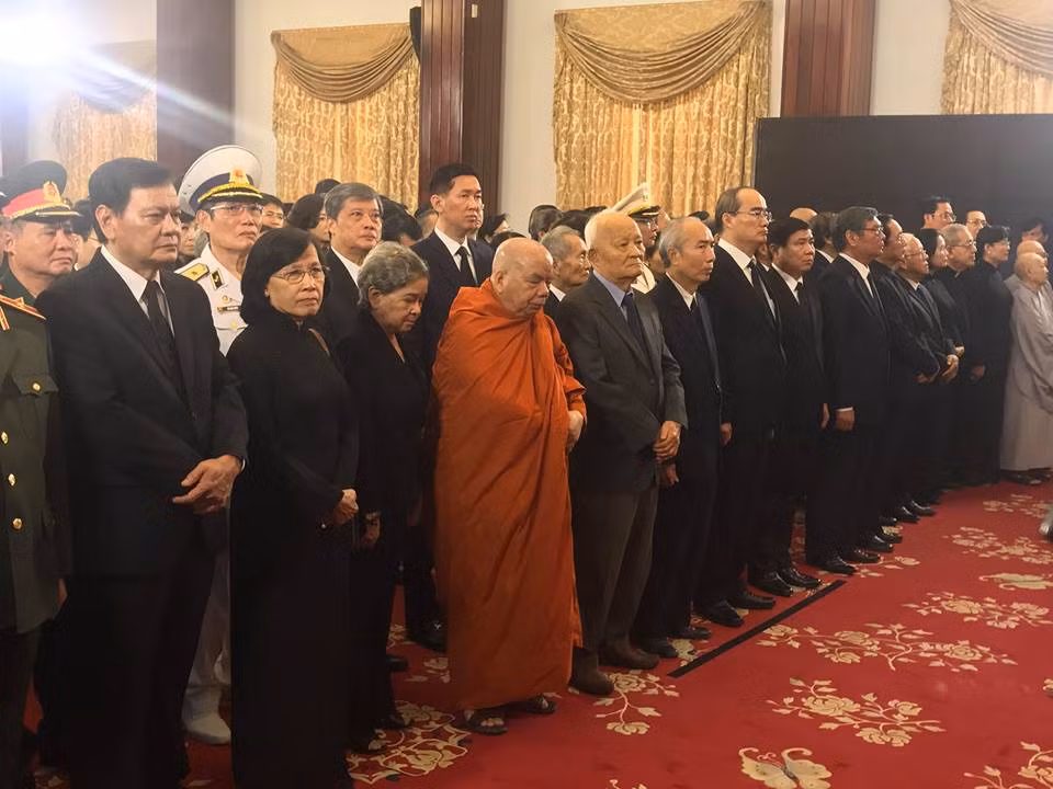 Lễ truy điệu và di quan nguyên Tổng Bí thư Đỗ Mười ảnh 74
