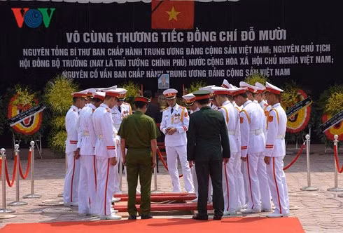 Lễ truy điệu và di quan nguyên Tổng Bí thư Đỗ Mười ảnh 7