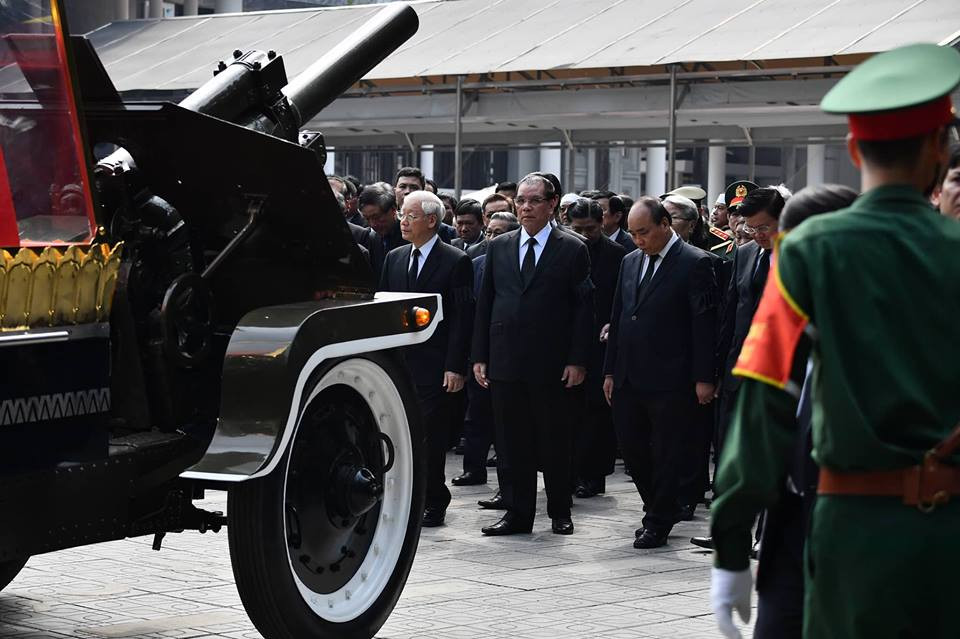 Lễ truy điệu và di quan nguyên Tổng Bí thư Đỗ Mười ảnh 60