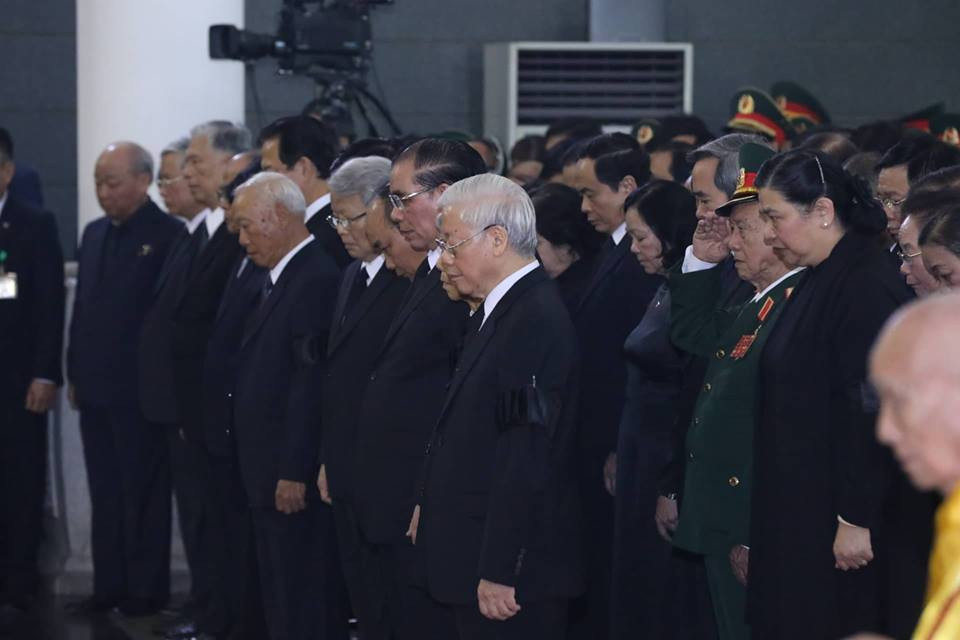 Lễ truy điệu và di quan nguyên Tổng Bí thư Đỗ Mười ảnh 73