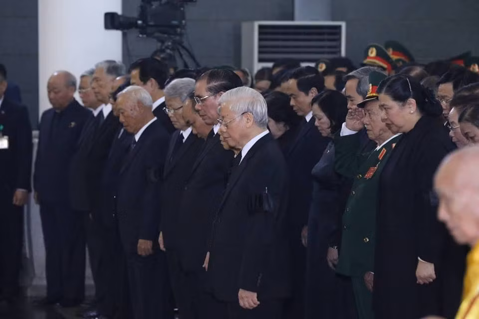 Lễ truy điệu và di quan nguyên Tổng Bí thư Đỗ Mười ảnh 73