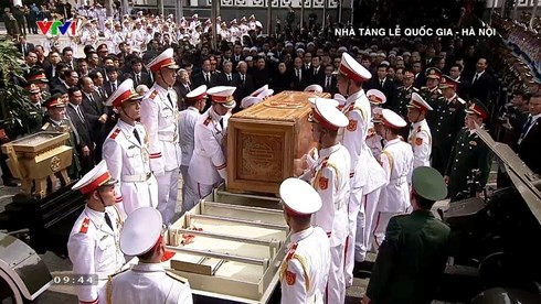 Lễ truy điệu và di quan nguyên Tổng Bí thư Đỗ Mười ảnh 63