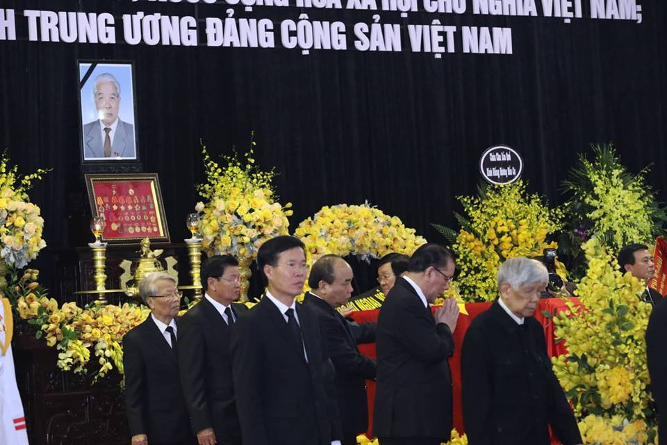 Lễ truy điệu và di quan nguyên Tổng Bí thư Đỗ Mười ảnh 69