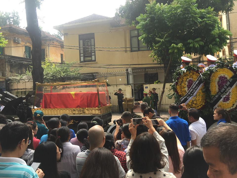 Lễ truy điệu và di quan nguyên Tổng Bí thư Đỗ Mười ảnh 52