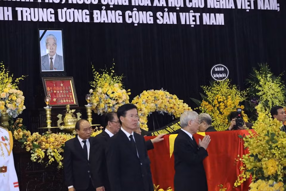 Lễ truy điệu và di quan nguyên Tổng Bí thư Đỗ Mười ảnh 68