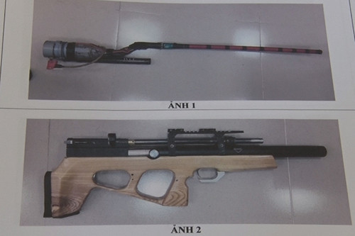 Tài xế nổ súng khi bị vướng xe không đi được ảnh 2