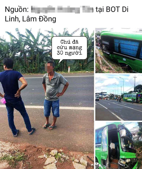 CSGT nói gì về việc 'người hùng' cướp lái cứu 30 hành khách gặp nạn? ảnh 1