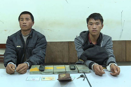 Phát hiện bao tải heroin trong xe ôtô ở Lóng Luông ảnh 2