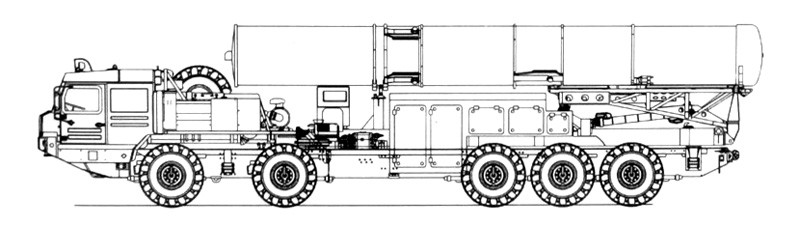 Các thùng phóng tên lửa 77P6 trên thân xe BAZ-69096 trong tổ hợp S-500. 10.06.2011. Các thùng phóng tên lửa 77P6 trên thân xe BAZ-69096 trong tổ hợp S-500. 10.06.2011