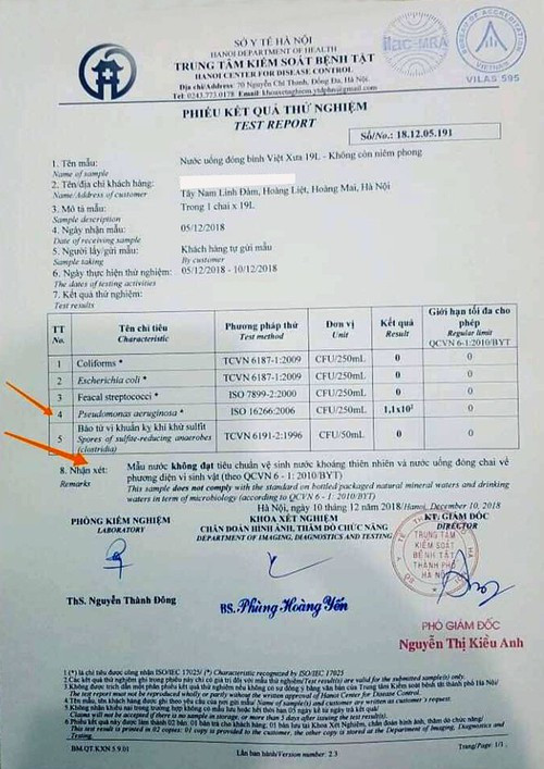 Nước uống nhiễm khuẩn: Phụ huynh yêu cầu tẩy chay nhãn hàng Việt Xưa ảnh 2