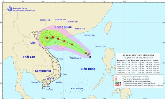 Ngày mai có bão lớn, hướng đi phức tạp ảnh 1