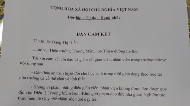 Trẻ nghi bị bạo hành: Lãnh đạo Phòng GD&ĐT nói gì? ảnh 1