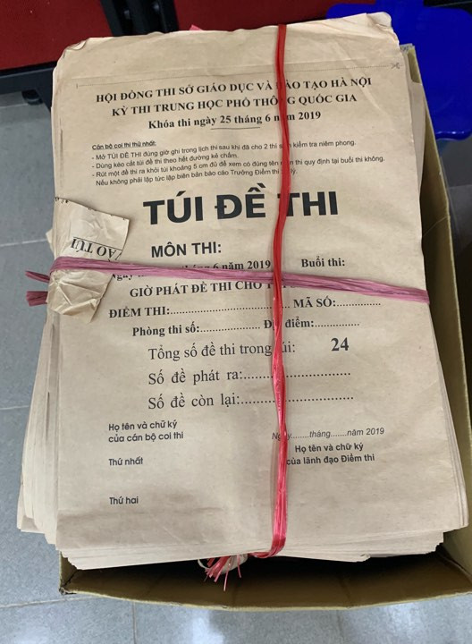 Bí mật bên trong 'căn phòng' in sao đề thi THPT quốc gia ảnh 5