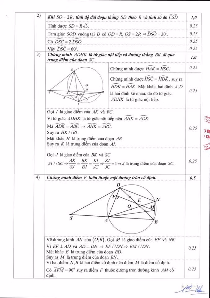 Hà Nội công bố đáp án Toán, Văn thi vào lớp 10 ảnh 3