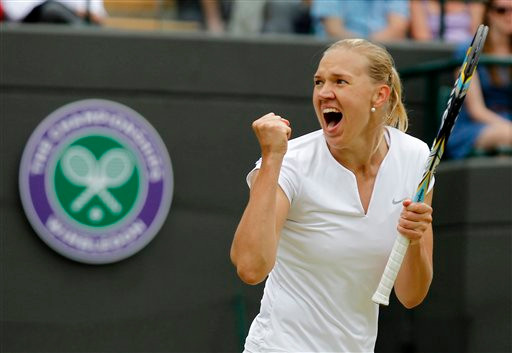Kaia Kanepi là cây vợt có thứ hạng thấp nhất góp mặt ở vòng tứ kết Wimbledon năm nay