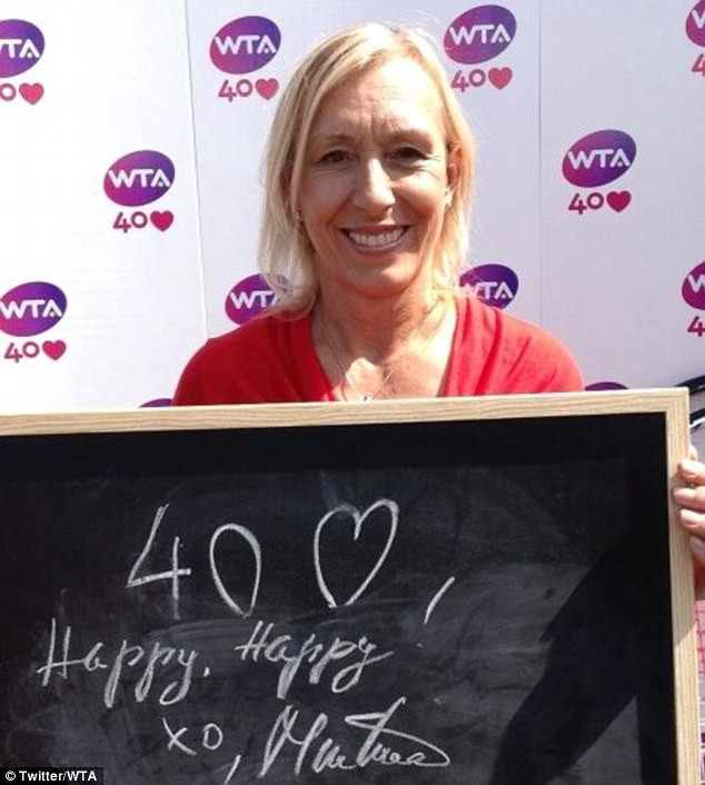 Người cũ Martina Navratilova