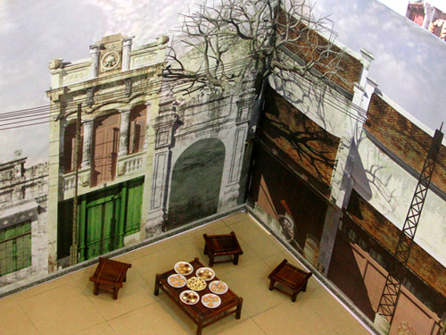 Một góc không gian trong triển lãm