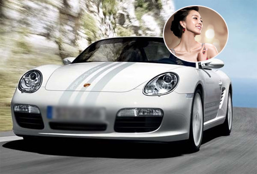 Han Ye Seul là chủ nhân của chiếc Porsche Boxster. Han Ye Seul là chủ nhân của chiếc Porsche Boxster