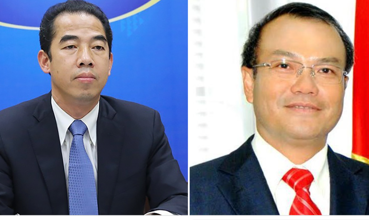 Cựu thứ trưởng Bộ Ngoại giao Tô Anh Dũng và cựu thứ trưởng Vũ Hồng Nam bị cáo buộc nhận hối lộ trong vụ "chuyến bay giải cứu". Cựu thứ trưởng Bộ Ngoại giao Tô Anh Dũng và cựu thứ trưởng Vũ Hồng Nam bị cáo buộc nhận hối lộ trong vụ "chuyến bay giải cứu".