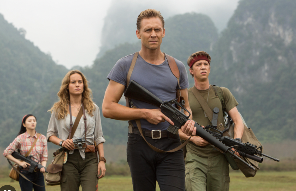 Hình ảnh của bộ phim Kong: Skull Island tại Ninh Bình.
