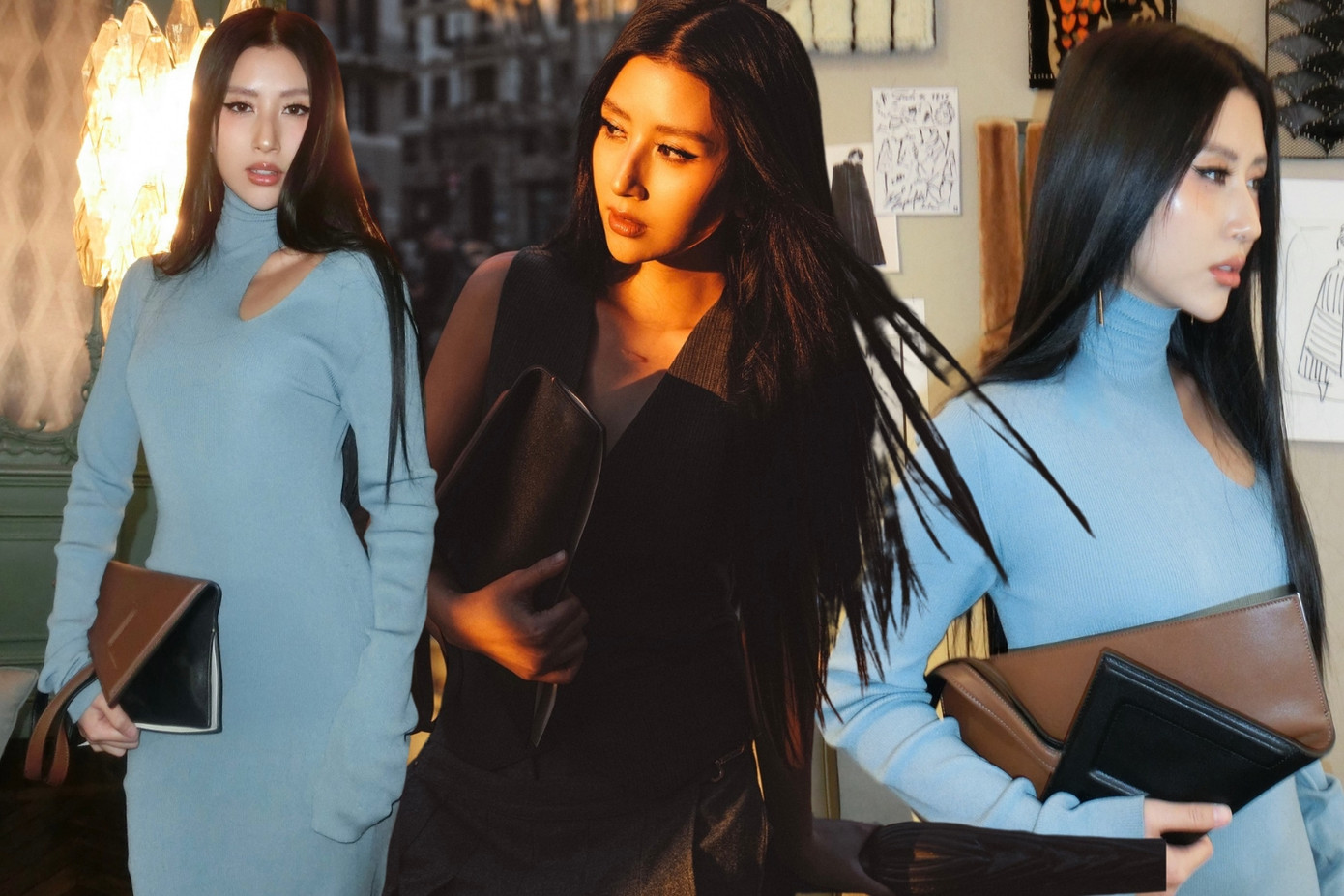 Quỳnh Anh Shyn là đại diện Việt Nam duy nhất được nhà mốt FENDI tài trợ chuyến tham dự Milan Fashion Week 2024 hồi tháng 2 vừa qua.