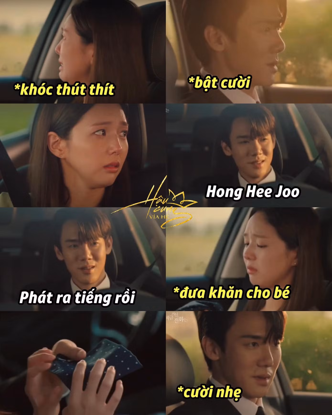 Sa Eon bắt đầu nhận ra Hee Joo có thể nói được. Ảnh: Hậu cung vỉa hè.