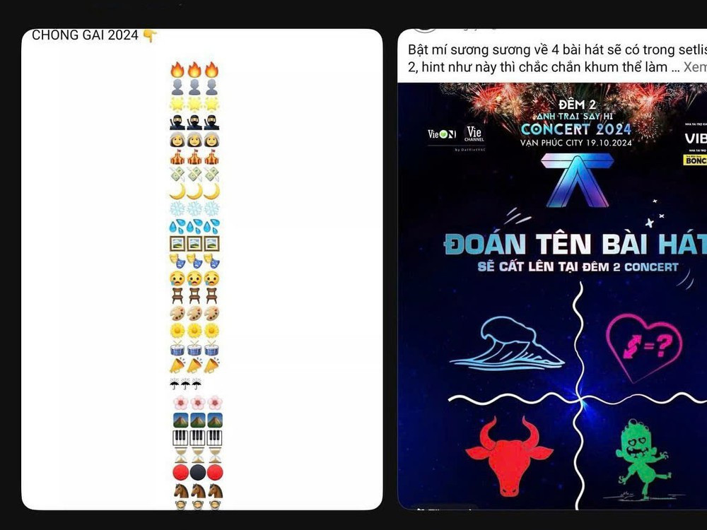 “Không so sánh sẽ không có đau thương” khi càng so sánh lại càng nhận ra cả hai concert có nhiều điểm tương đồng.