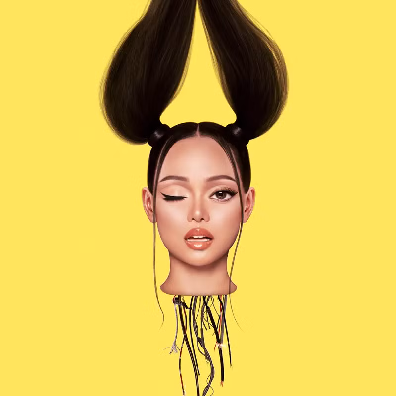 Ảnh bìa cho EP "Dolls" sắp được ra mắt vào ngày 12/8 sắp tới.