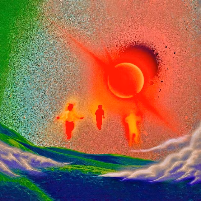 Ảnh bìa của "DONDA".